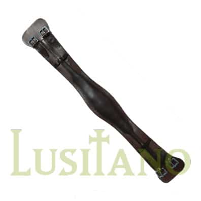 Ergonomic leather girth Ergonomic leather girth